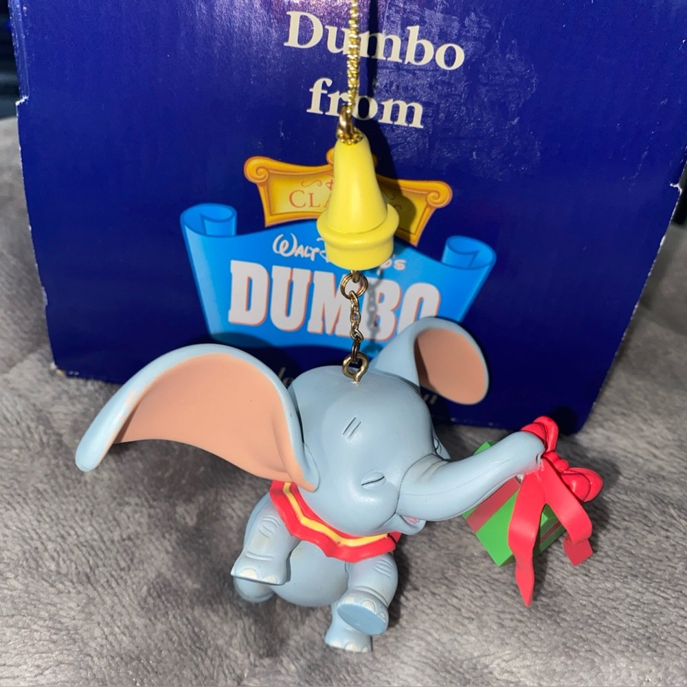 Grolier Disney Dumbo President's Edition Ornament‎ Elephant With Original Box